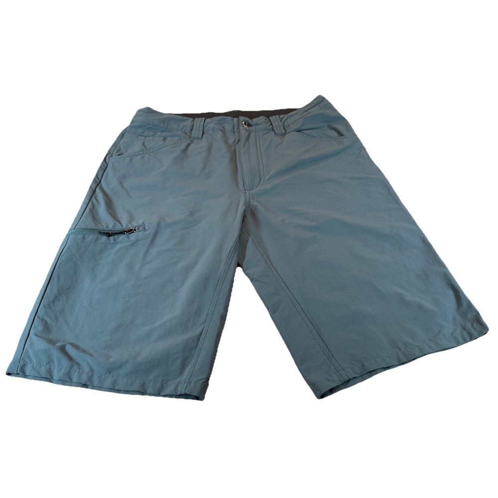 Patagonia Quandary Shorts Mens Gray Nylon Stretch Quick Dry Hiking Size 32